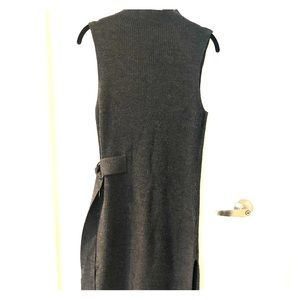 Merino Wool Fitted Tank Dress